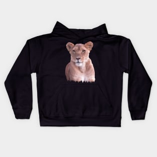 Lioness - BigCat -Africa Kids Hoodie